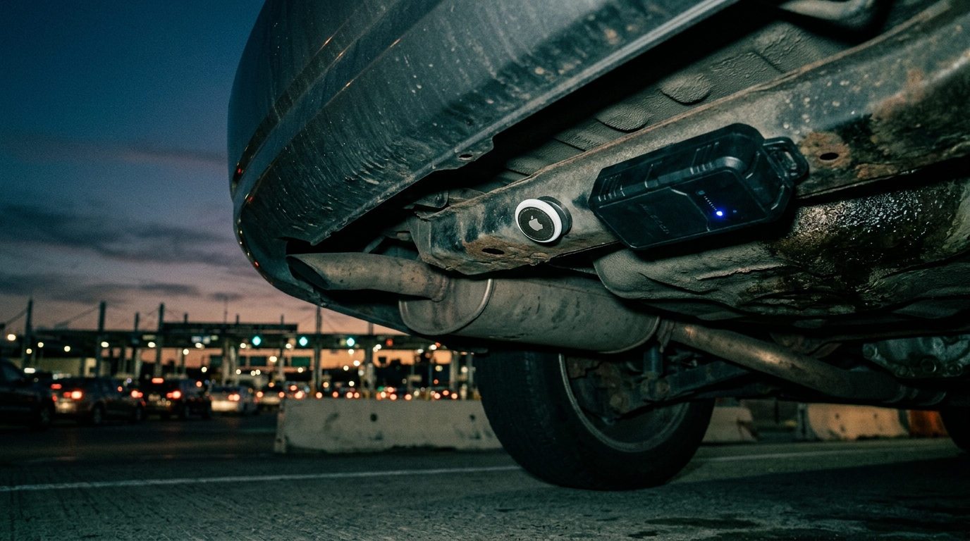 Mula Ciega 2.0 AirTags GPS Garita San Diego