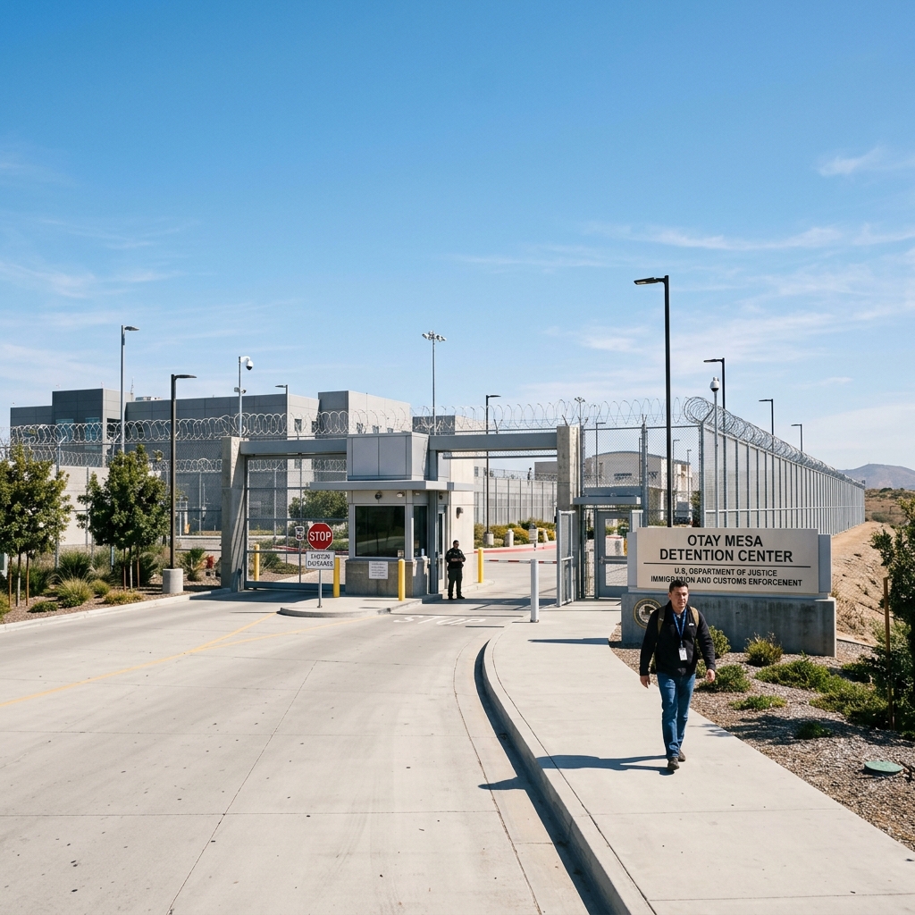 Reglamento y Guía de Visitas en el Centro de Detención de Otay Mesa